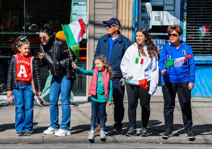 Bronxites celebrate Italian heritage and Columbus Day in Morris Park on Sunday, Oct. 9, 2022.