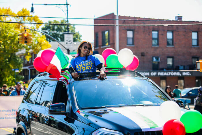 Bronxites celebrate Italian heritage and Columbus Day in Morris Park on Sunday, Oct. 9, 2022.