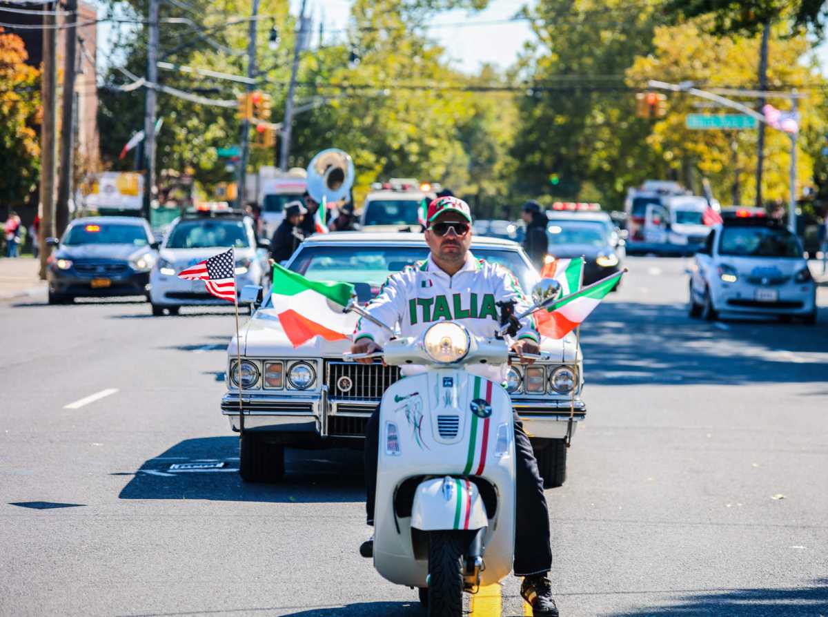 Bronxites celebrate Italian heritage and Columbus Day in Morris Park on Sunday, Oct. 9, 2022.