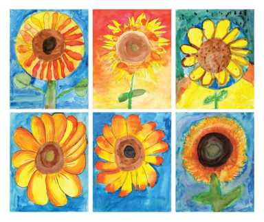 Artwork, top row left to right: Creisandel E. (Grade 3), Wandaliz C. (Grade 3), Isaiah S. (Grade 4), Bottom row left to right: Mireya R. (Grade 4), Abigail I. (Grade 4), Caylee M. (Grade 4) P.S. 182, Bronx |Studio Artist Instructor: William Waitzman.
