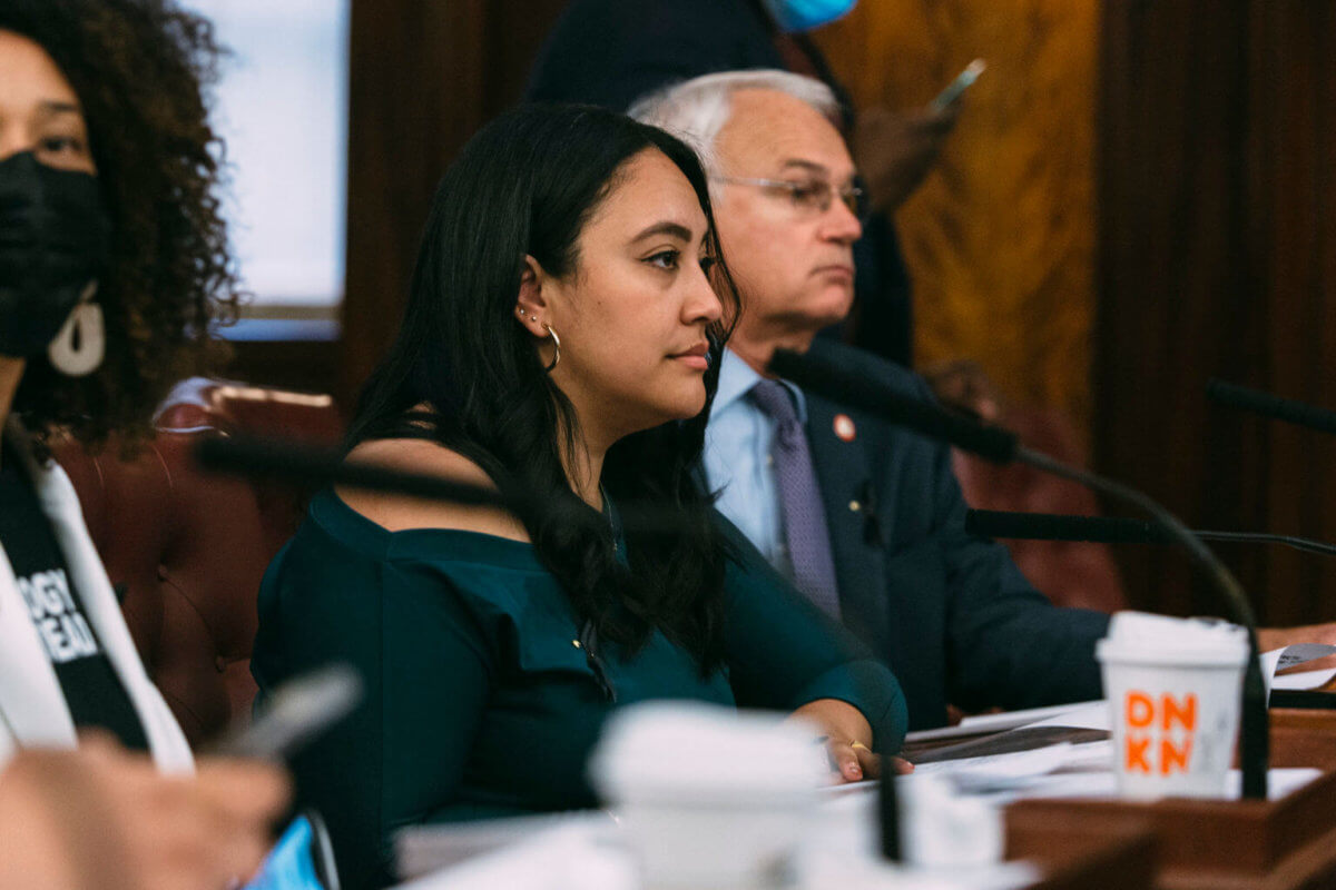 Amanda Farías was one of 31 women elected in 2021 to flip the New York City Council to a woman majority.