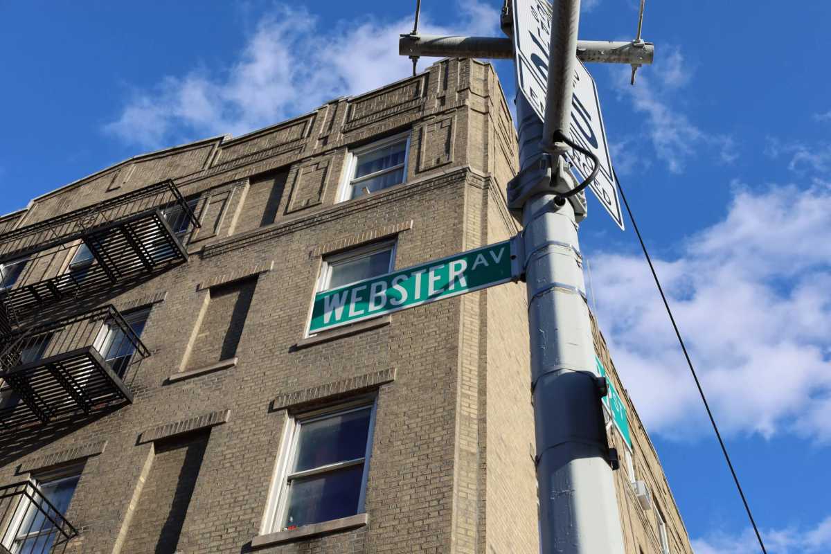 webster street sign