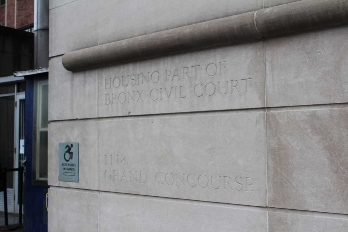 The Bronx Civil Housing Court is seen on Friday, Feb. 17, 2023.