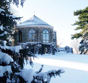 Winter at Wave Hill.