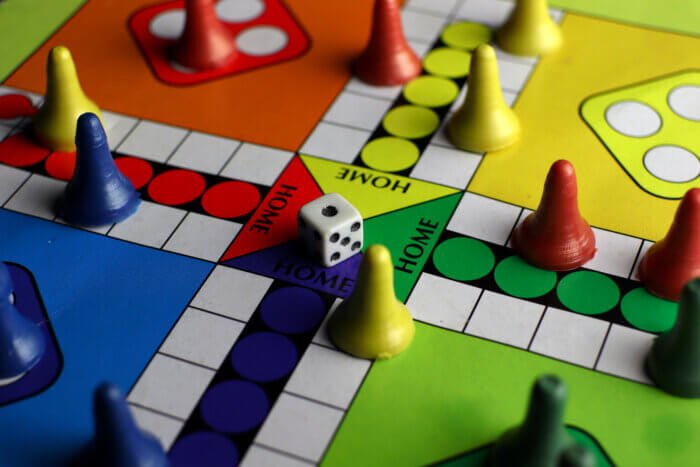 Colorful board game