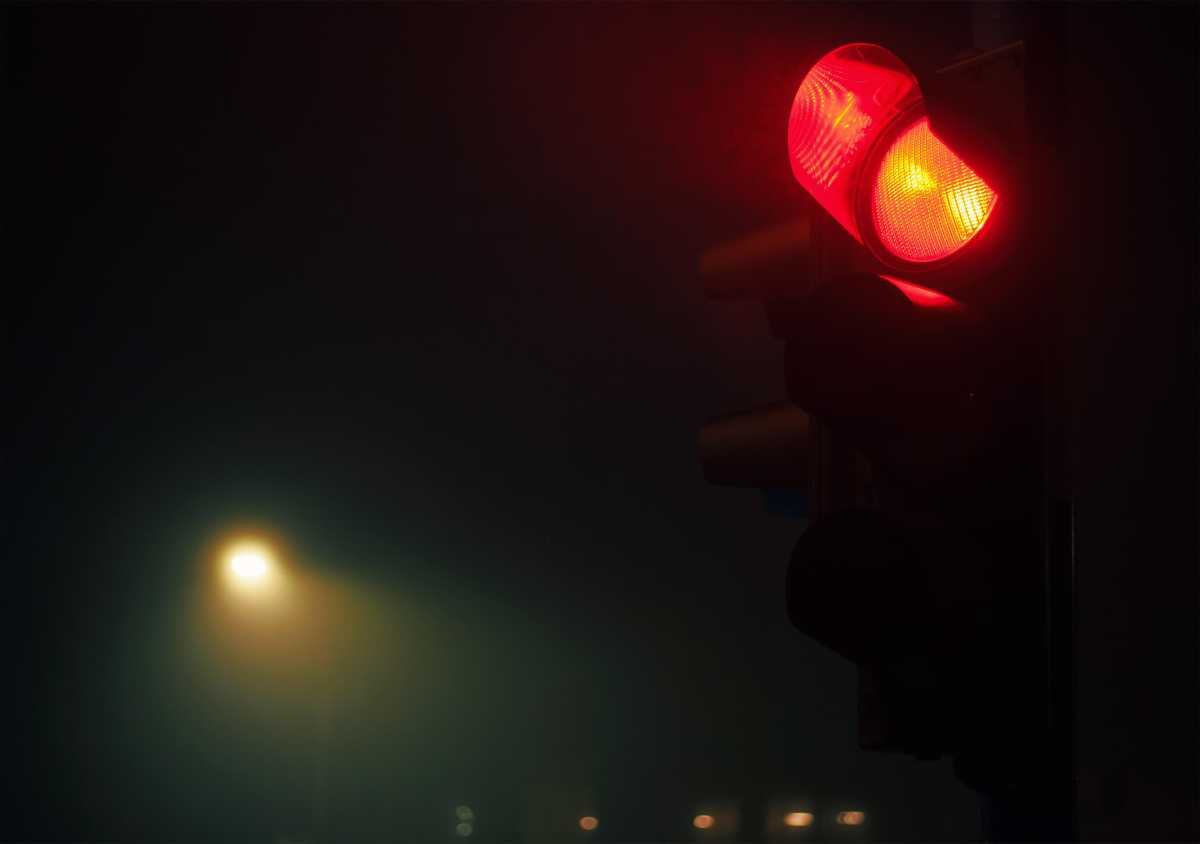 Red Light on Semaphore