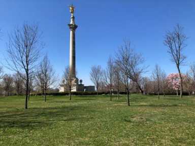 This Sunday, families can create nature-based crafts in Pelham Bay Park, pictured here.