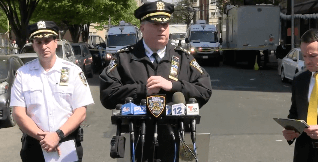 An NYPD officer shot a man in the Morrisania section of the Bronx on Friday, April 21, 2023.