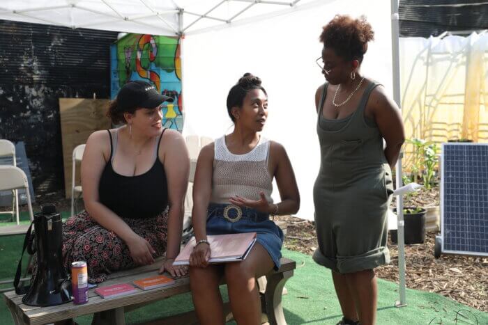 GreenFeen OrganiX is a women-led, worker-owned cooperative. Focusing on environmental justice and waste equity in the South Bronx, the current compost service not only collects but also processes food scraps locally.