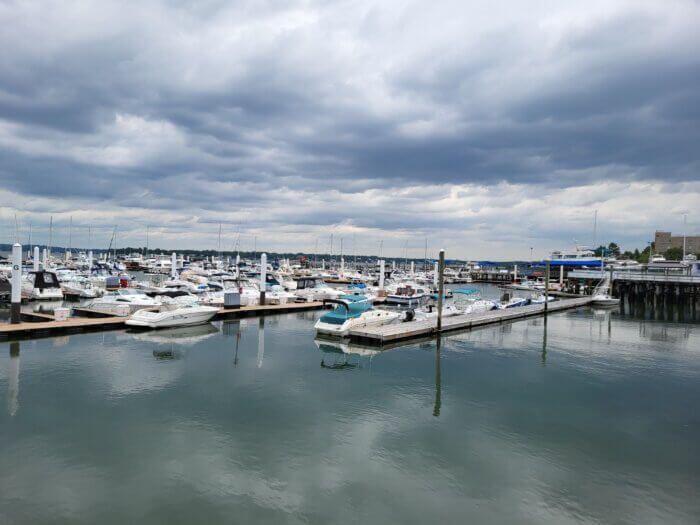 Boats as viewed from City Island's Minneford Marina on June 16, 2023