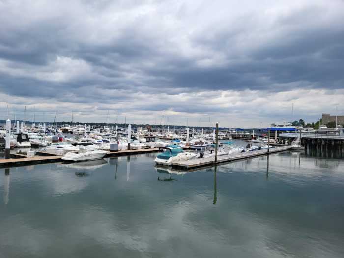 Boats as viewed from City Island's Minneford Marina on June 16, 2023
