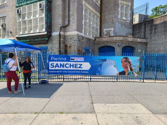The Pierina Sanchez campaign has had a large presence in District 14 leading up to the Primary Election.