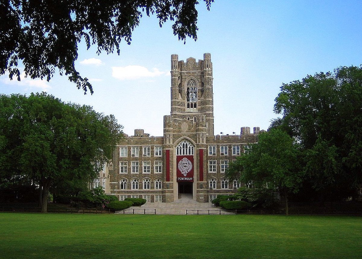 Fordham University located in The Bronx, NY