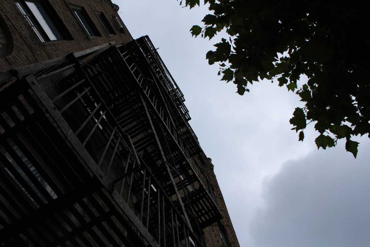 Fordham fire escape