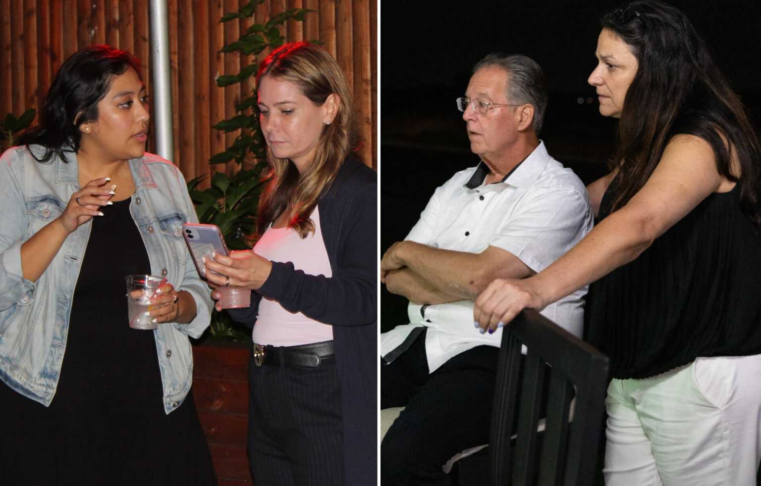 two photos side by side