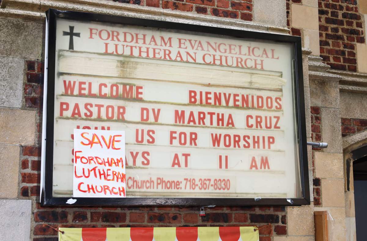Fordham area churchgoers blindsided by mysterious, abrupt closure of 105yearold church Bronx