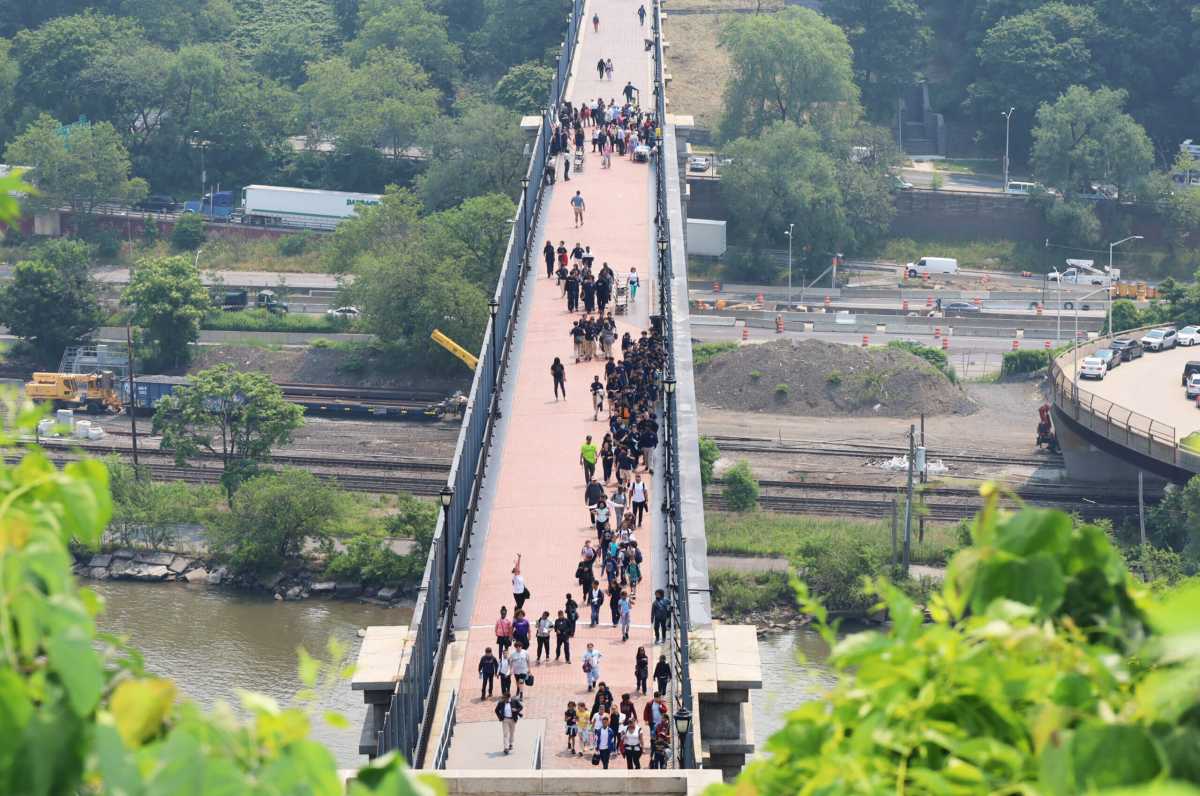 highbridge from above