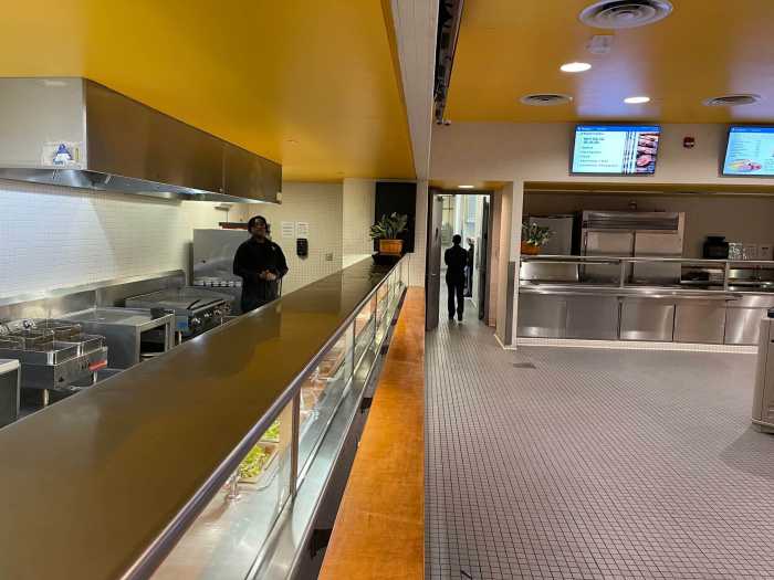 The grant will go towards Hostos Community College's cafeteria, which requires updates to equipment and flooring.