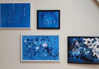 Painter Ben Clemente opens his first art exhibit at the Boricua College in the Bronx.