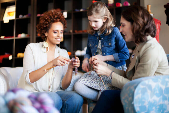 The Pelham Parkway Van Nest Library is hosting a knitting class for people of all ages and abilities on Aug. 4, 2023.