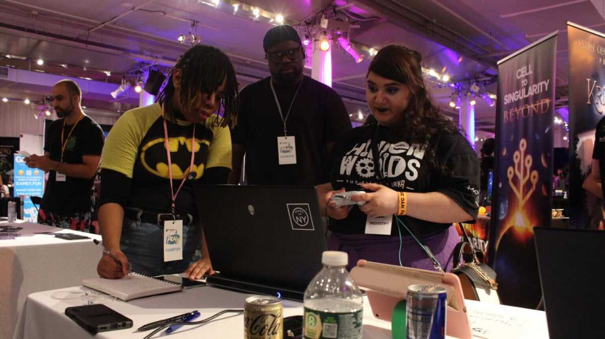 Students venture outside the classroom to workshops and events promoting gaming careers.