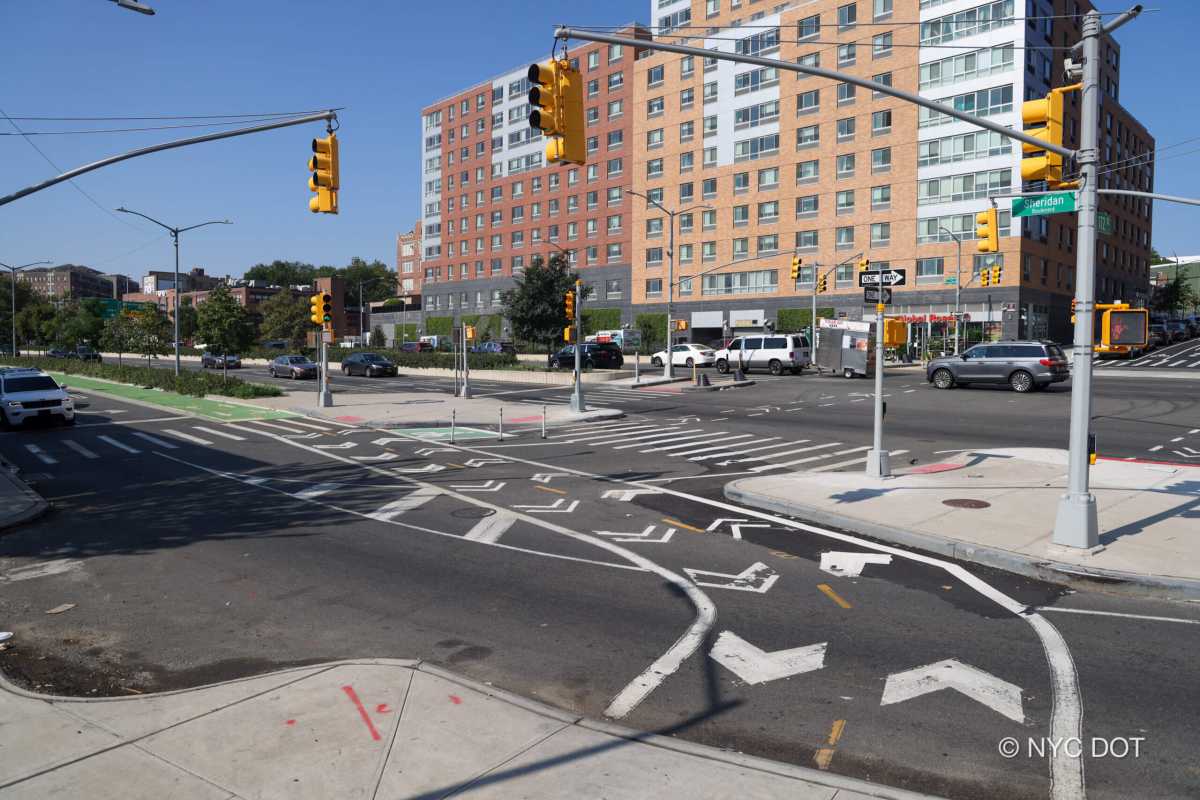 Topher Rd Redisign Road redesign along Sheridan aims to improve safety and access – Bronx ...