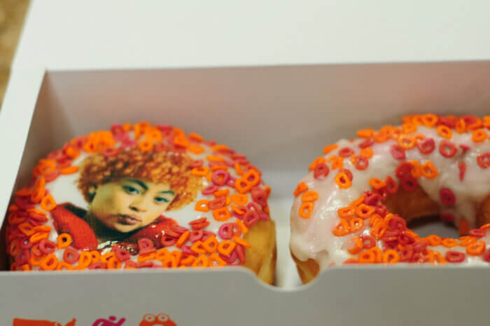 Free Ice Spice Donut Pack to celebrate Dunkin collab + mural