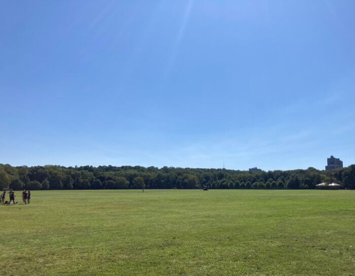 Kids play soccer at the Parade Ground Athletic Fields in Van Cortlandt Park on Friday, Sept. 1, 2023.