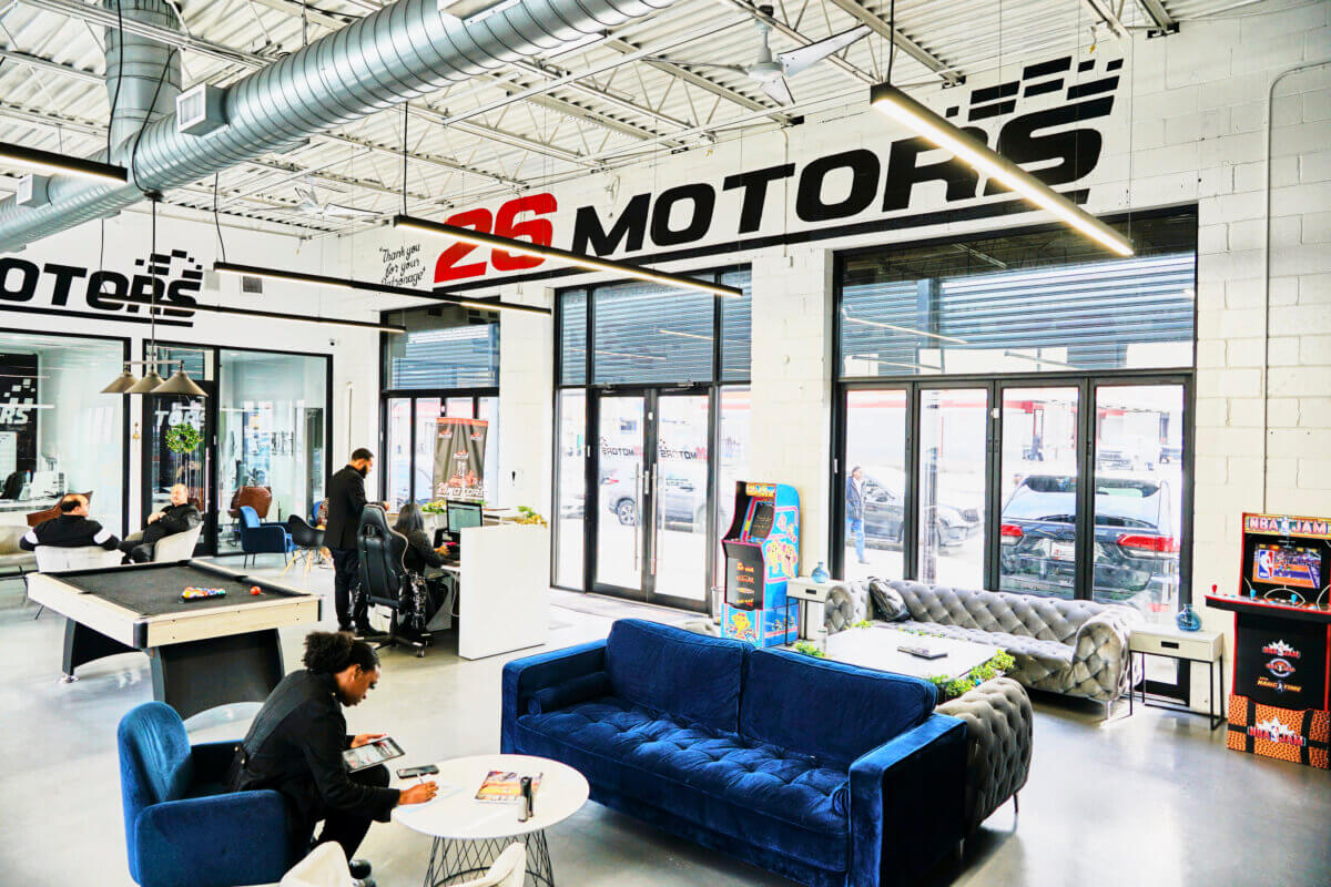 Moshe Pourad owns 26 Motors, one of the largest independent used car dealerships in New York, with four locations in the Bronx.