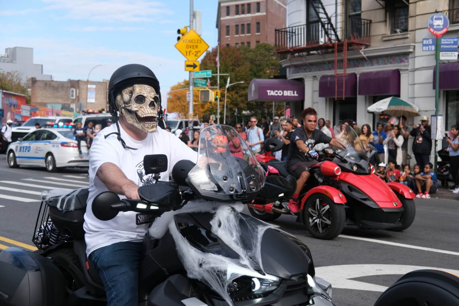 NYC’s second largest Halloween parade brings the ghosts and ghouls out