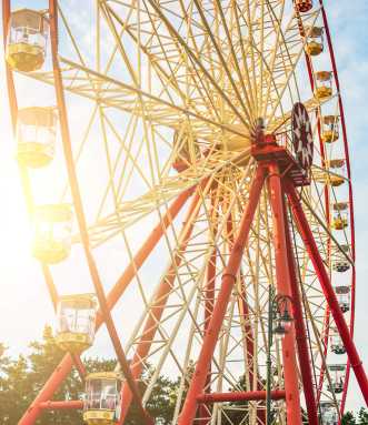 ferry wheel in park