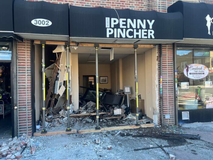 Bronx penny pincher crash