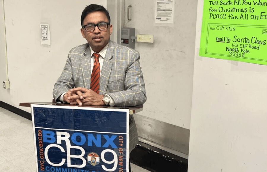 CB9 elects Mujumder as board chairperson; first Bengali chair in NYC