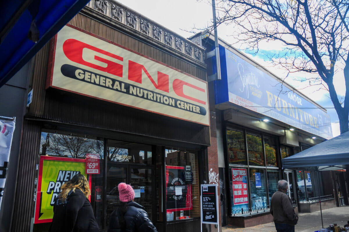 Bronx Community Board 11 issues a no objection for legal retail dispensary Freshly Baked NYC during its full meeting on Thursday, Oct. 26, 2023. The location on the application is currently a GNC and furniture store at 2152-2154 White Plains Road.