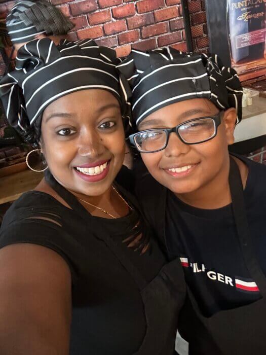 Sandy Motie and her son Devan Gomez, 13, travel to the Dominican Republic in September 2023 to celebrate their birthdays.