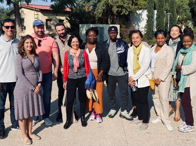 Bronx politicians have overwhelmingly come out to voice their support for Israel after Hamas launched a surprise attack on Oct. 7, 2023. Pictured, Bronx City Councilmembers take a photo with their Kibbutz Kfar Aza tour guide in Israel in December 2022. 