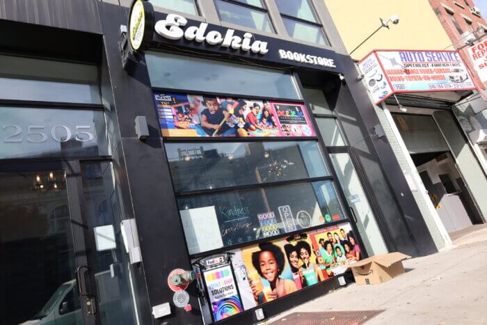 Edokia bookstore opened in June 2022, joining the Lit. Bar as the only independent bookstores in the Bronx.