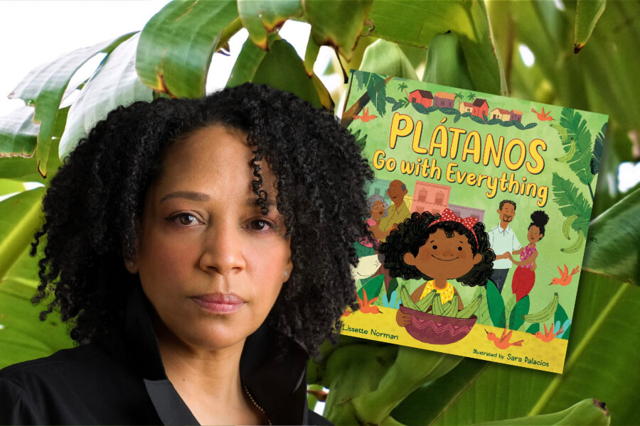 Bring your child or young sibling to receive a signed copy of "Plátanos Go with Everything" by talented contemporary author Lissette Norman.