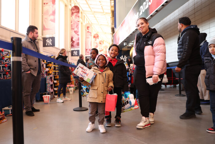 With over 10,000 presents donated, each child in attendance was able to choose their own holiday gift. 