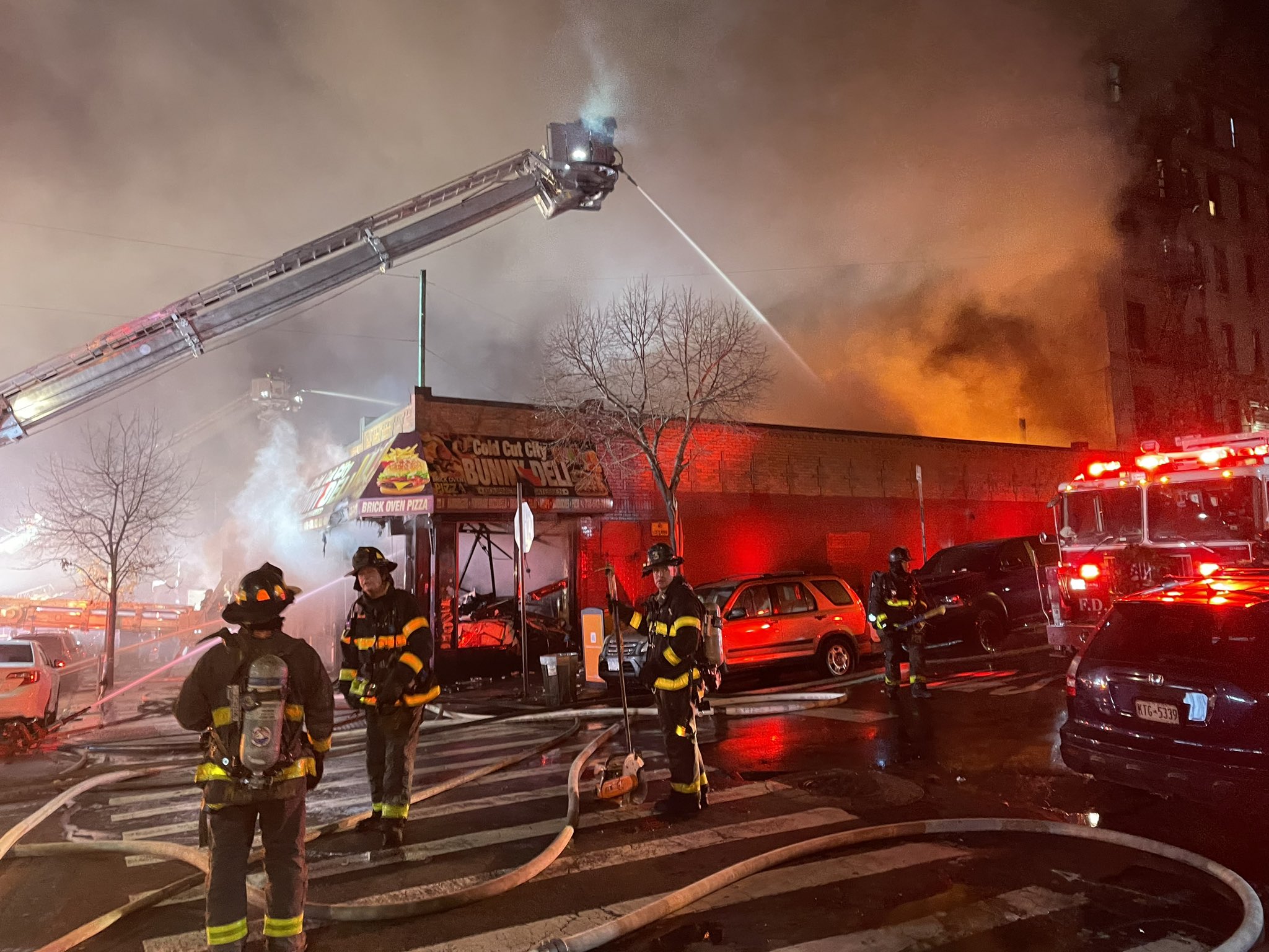 FDNY investigating cause of five-alarm fire that destroyed several