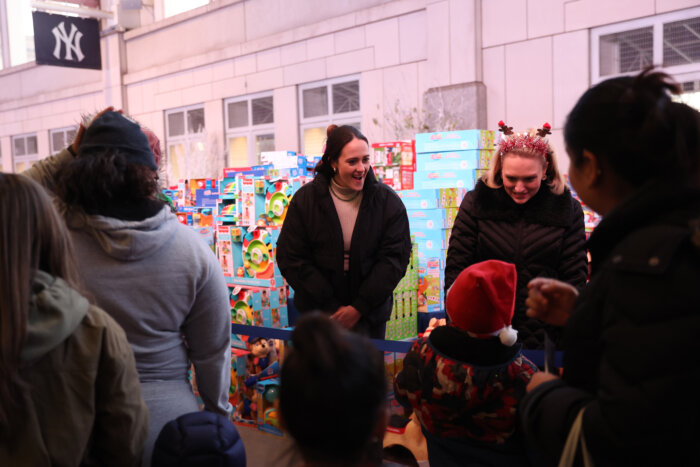 All remaining toys and gifts are being donated to Bronx-based organizations.