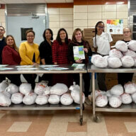 Oyate Group members distributed 2,000 turkeys on Nov. 29, 2023 in its fourth annual turkey drive for Thanksgiving.