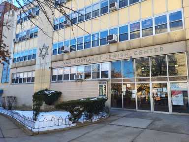 The Van Cortlandt Jewish Center, pictured on Feb. 20, 2024, has been a pillar of the community since the 1960s.