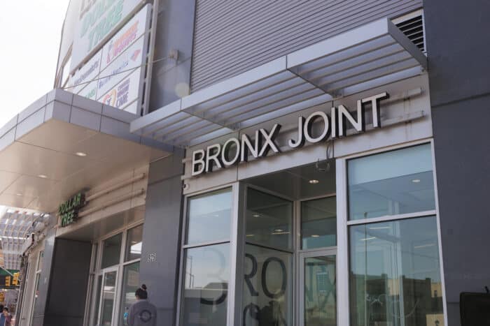 Bronx Joint celebrates its opening at 925 Hunts Point Ave. on Thursday, March 14, 2024. The cannabis dispensary is the third legal shop in the Bronx.