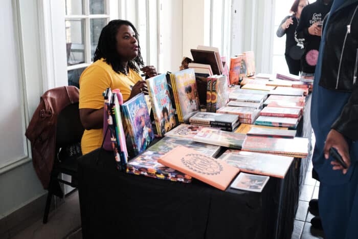 Books are sold during the Black Girl Magic: Economic Empowerment event on Saturday, March 16, 2024.