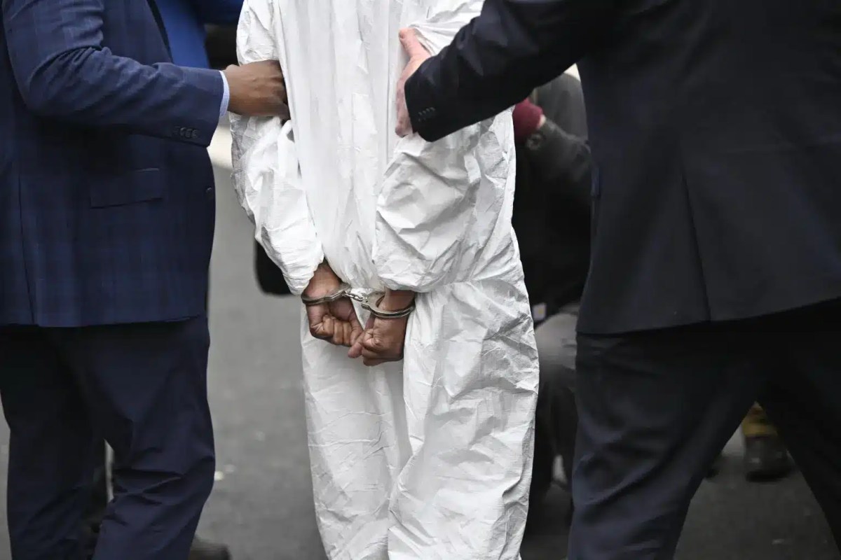 Sheldon Johnson, who was arrested for killing a Bronx man and dismembering his body, is arrested on Thursday, March 7, 2024.