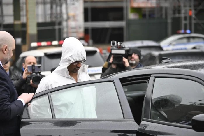 Sheldon Johnson, who was arrested for killing a Bronx man and dismembering his body, is arrested on Thursday, March 7, 2024.