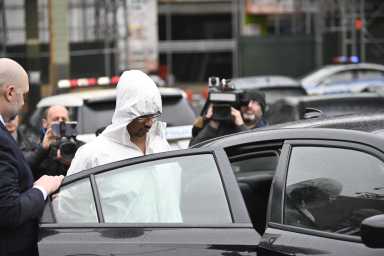 Sheldon Johnson, who was arrested for killing a Bronx man and dismembering his body, is arrested on Thursday, March 7, 2024.