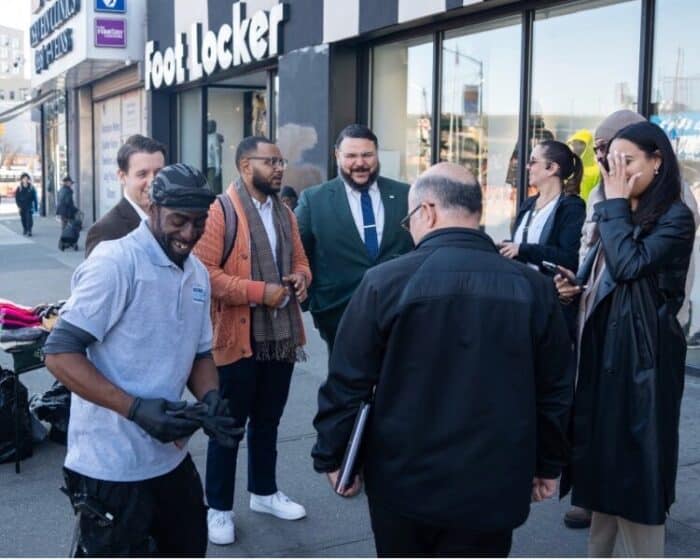 BXEDC members on a Southern Boulevard BID walkthrough.