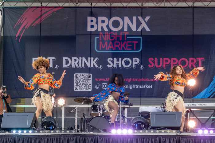 Dance groups with the Kips Bay Boys & Girls Club performed on opening night of the 2024 Bronx Night Market. Photo by Gabriele Holtermann